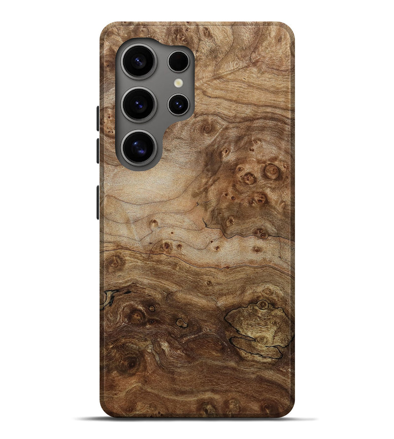 Galaxy S25 Ultra Wood Live Edge Phone Case - Rosia (Ancient Olive, 785542)
