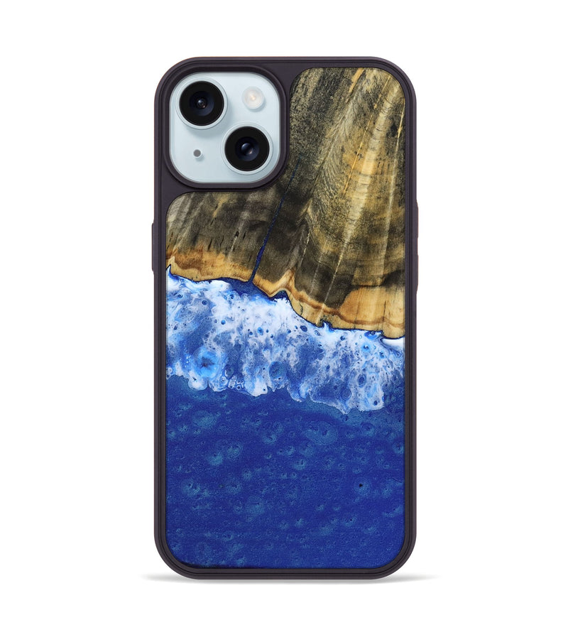 iPhone 15 Wood Phone Case - Roseann (Coastal, 785614)