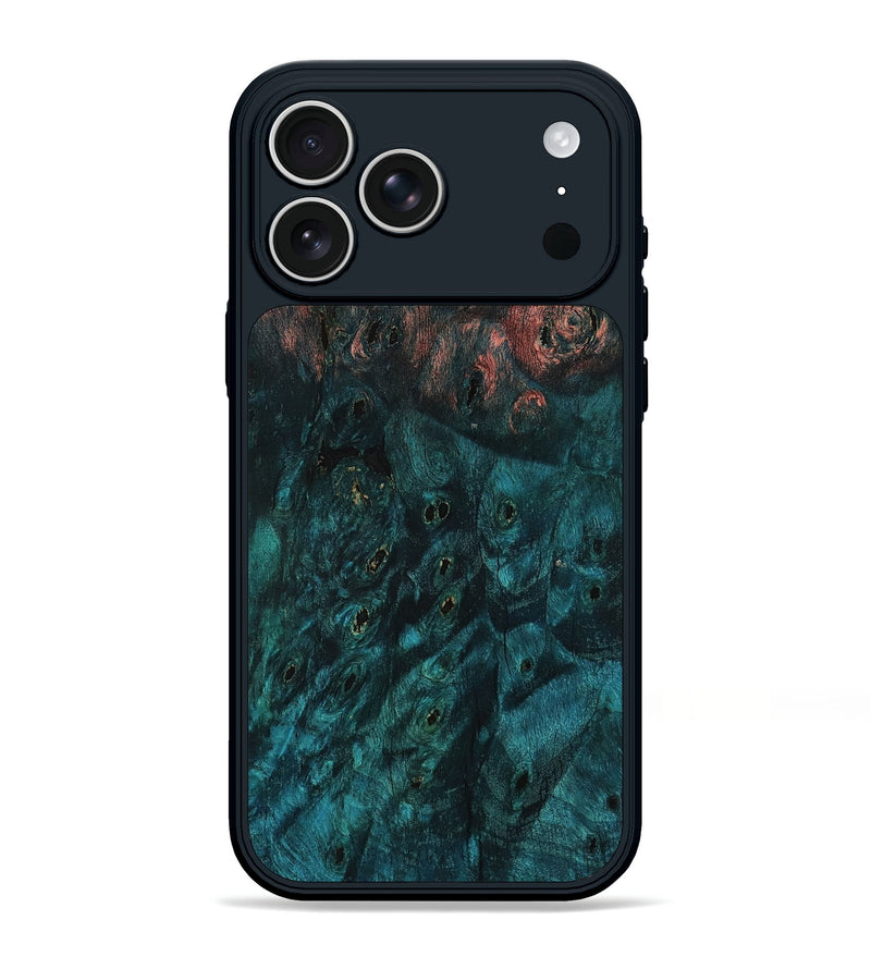 iPhone 17 Pro Max Wood Phone Case - Garnet (Wood Burl, 785620)