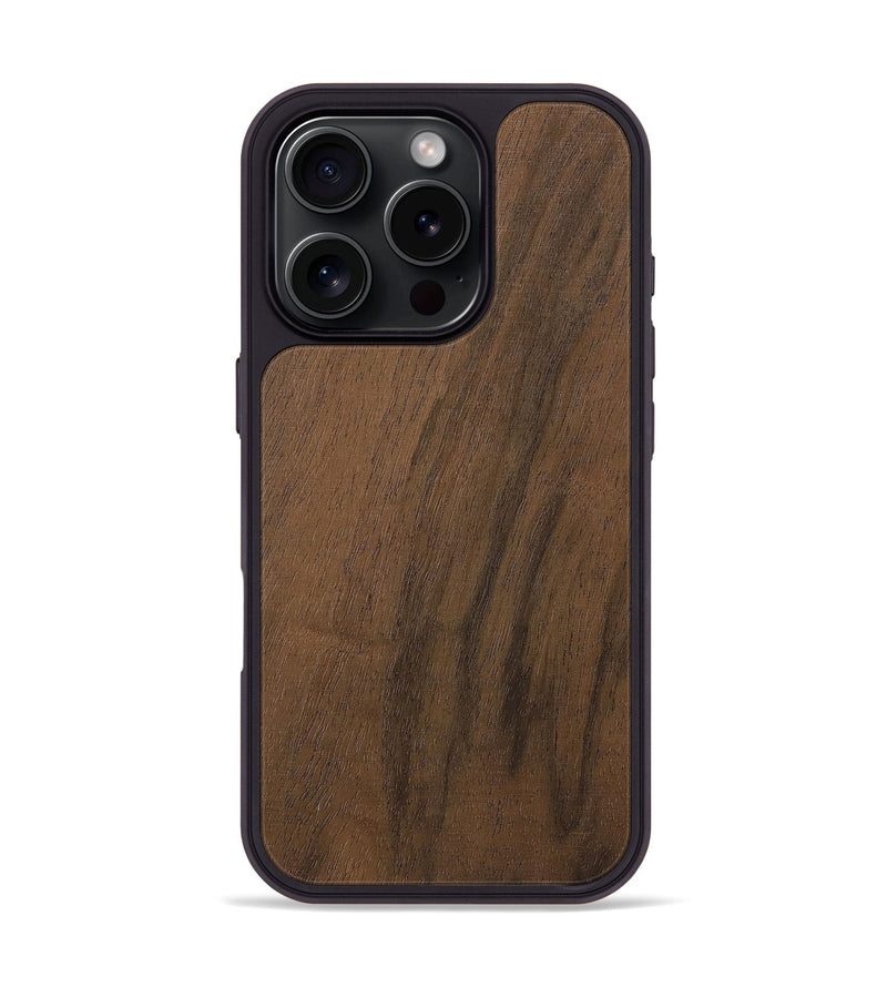 iPhone 16 Pro Wood Phone Case - Candis (Wood Burl, 785621)
