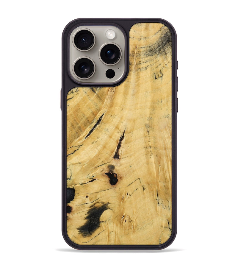 iPhone 15 Pro Max Wood Phone Case - Morris (Wood Burl, 785622)