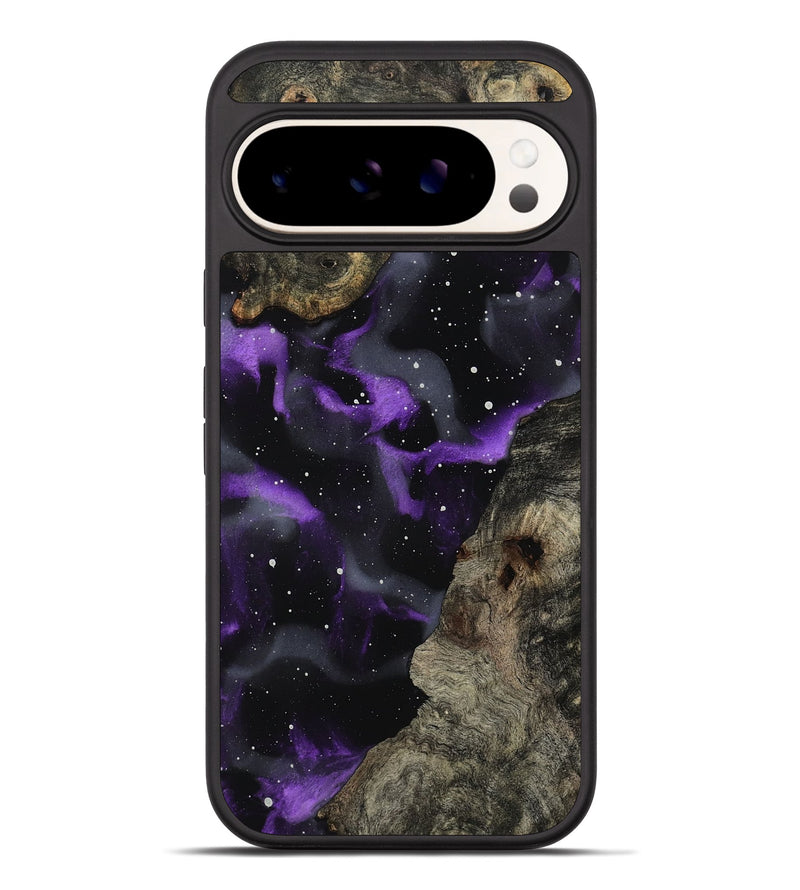 Pixel 10 Pro XL Wood Phone Case - Iris (Cosmos, 785645)