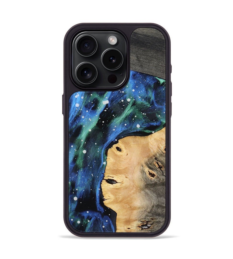 iPhone 15 Pro Wood Phone Case - Kami (Cosmos, 785683)