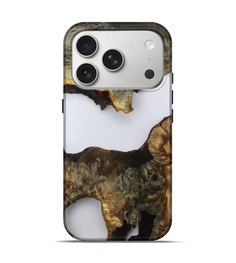 iPhone 17 Pro Wood Live Edge Phone Case - Cristal (Clear, 785699)