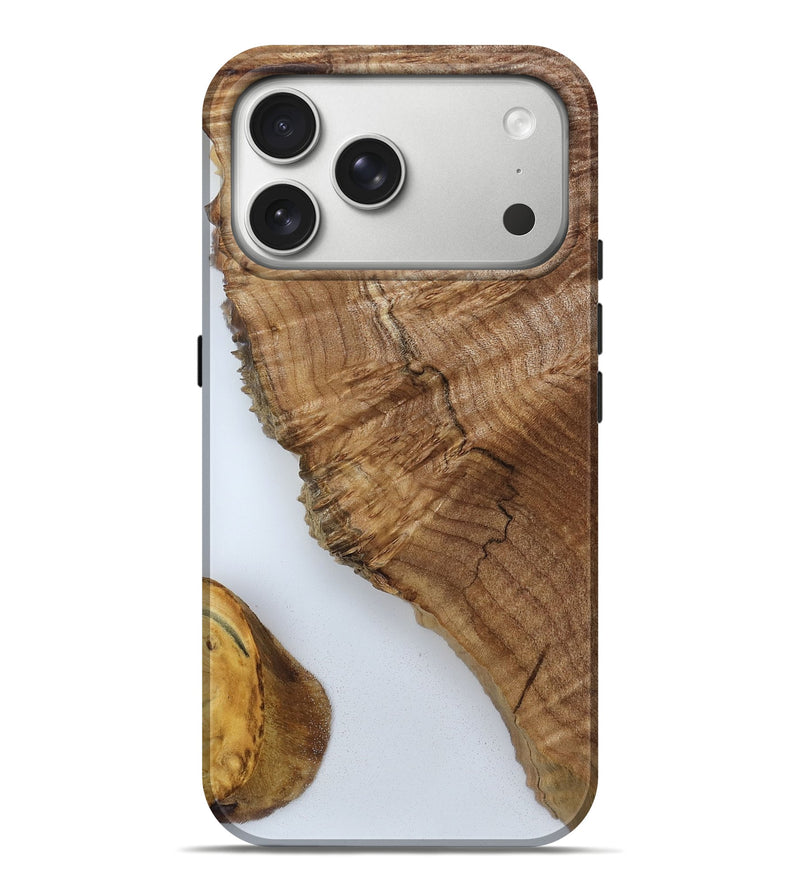 iPhone 17 Pro Max Wood Live Edge Phone Case - Westyn (Clear, 785705)
