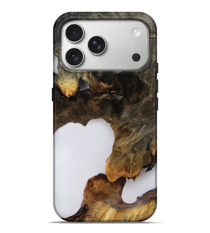 iPhone 17 Pro Max Wood Live Edge Phone Case - Samson (Clear, 785708)