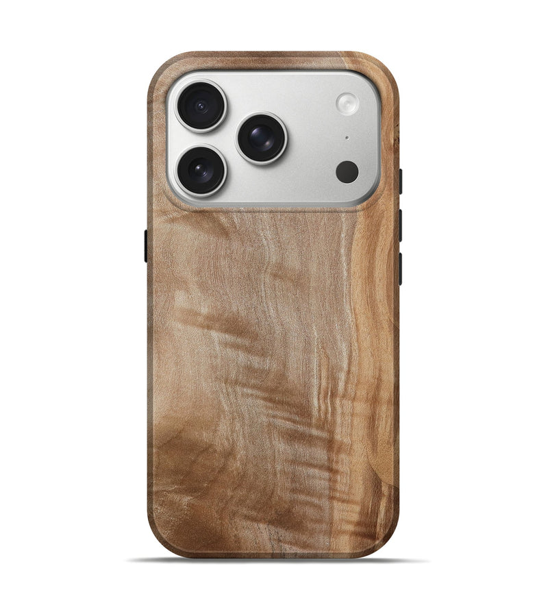 iPhone 17 Pro Wood Live Edge Phone Case - Kendal (Wood Burl, 785723)