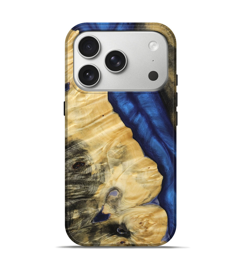 iPhone 17 Pro Wood Live Edge Phone Case - Anika (Wood Burl, 785734)