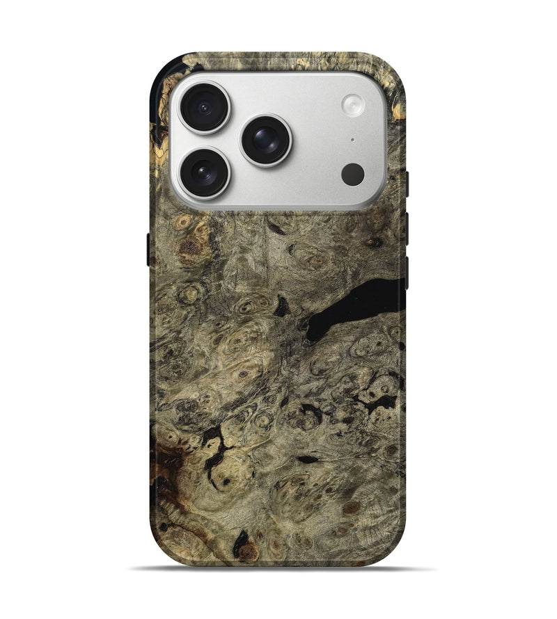 iPhone 17 Pro Wood Live Edge Phone Case - Aurelio (Wood Burl, 785742)