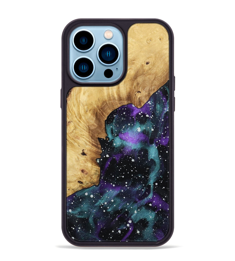 iPhone 14 Pro Max Wood Phone Case - Lovie (Cosmos, 785827)