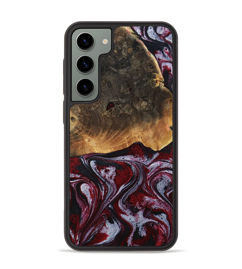 Galaxy S23 Plus Wood Phone Case - Javion (Red, 785854)