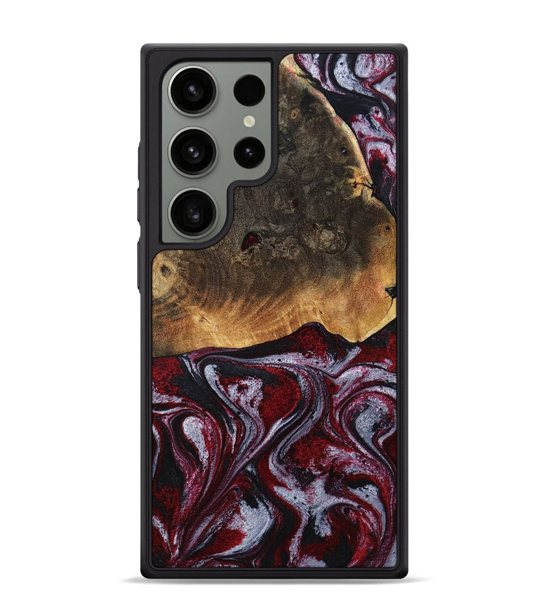 Galaxy S24 Ultra Wood Phone Case - Javion (Red, 785854)
