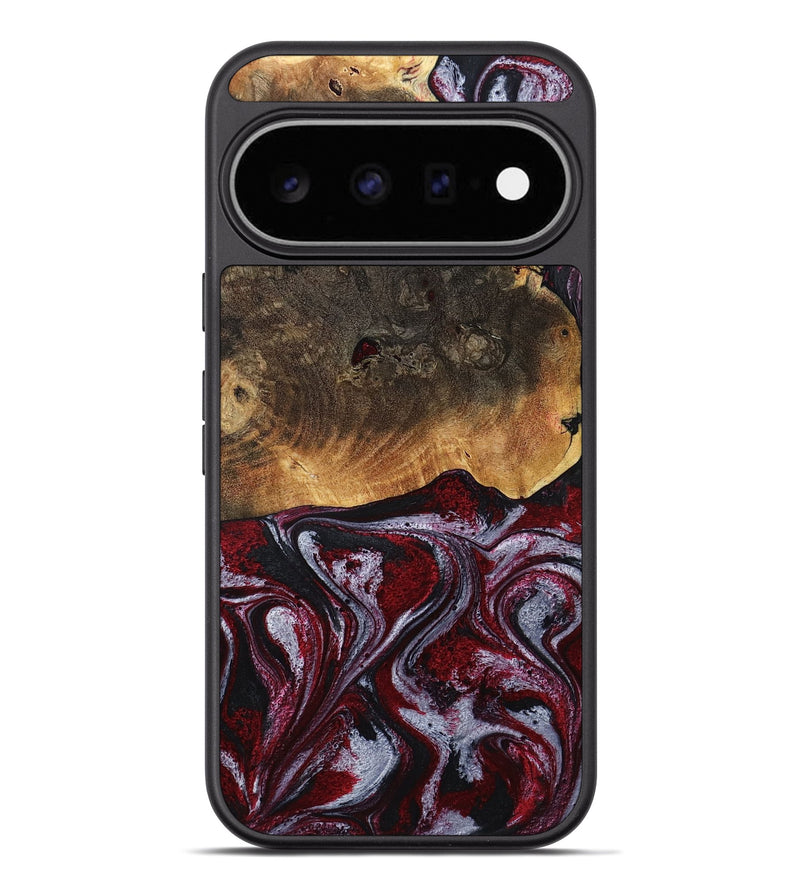 Pixel 11 Pro XL Wood Phone Case - Javion (Red, 785854)