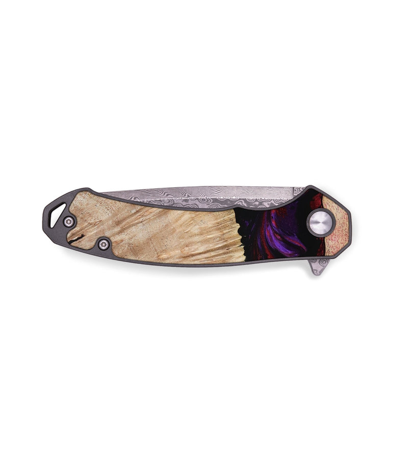 EDC Wood Pocket Knife - Sampson (Purple, 785884)