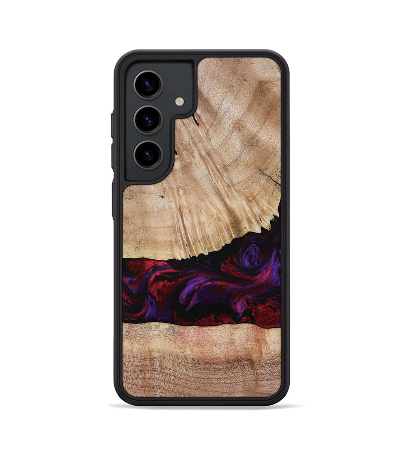 Galaxy S24 Wood Phone Case - Sampson (Purple, 785884)