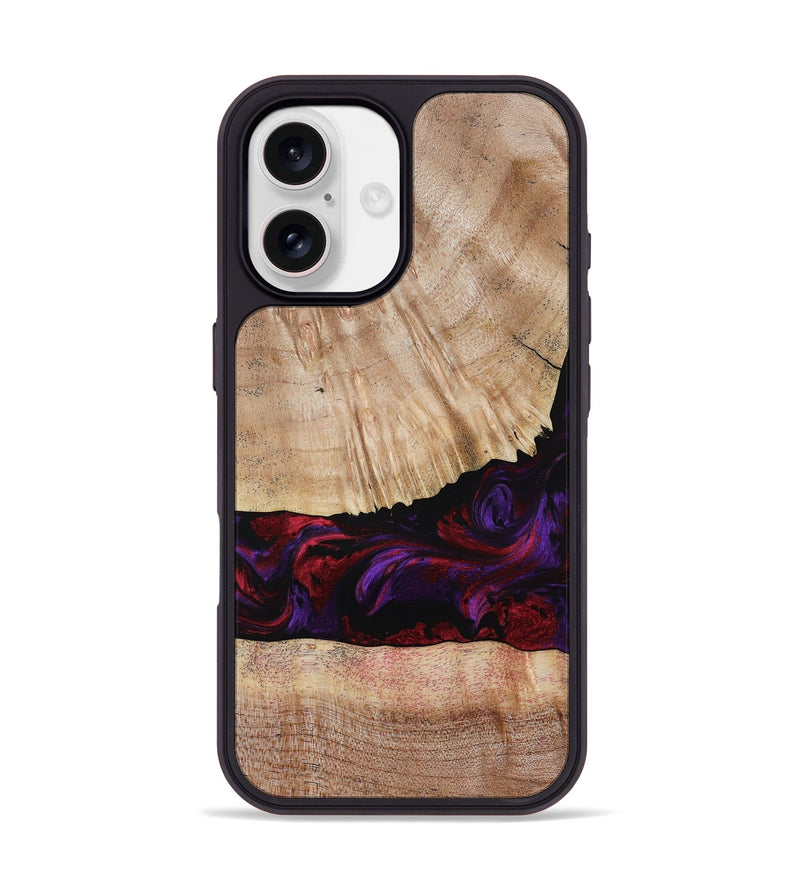 iPhone 17 Wood Phone Case - Sampson (Purple, 785884)
