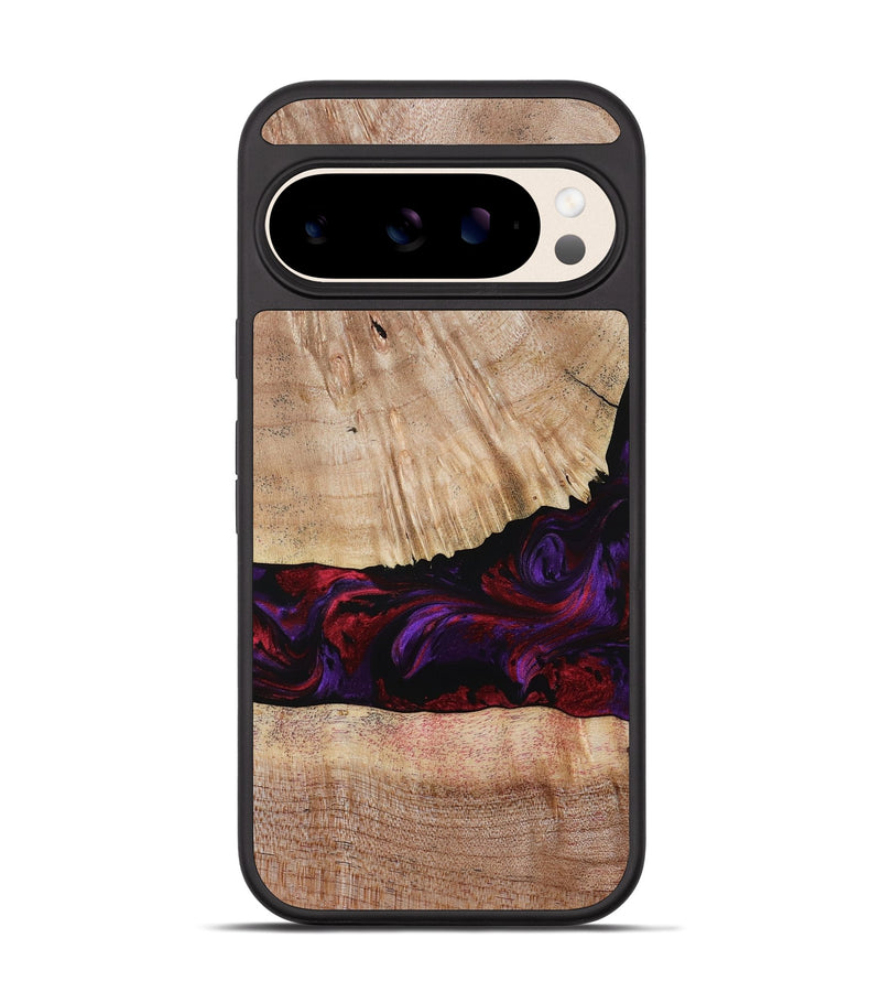 Pixel 10 Pro Wood Phone Case - Sampson (Purple, 785884)