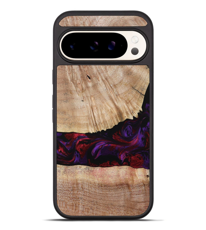 Pixel 10 Pro XL Wood Phone Case - Sampson (Purple, 785884)