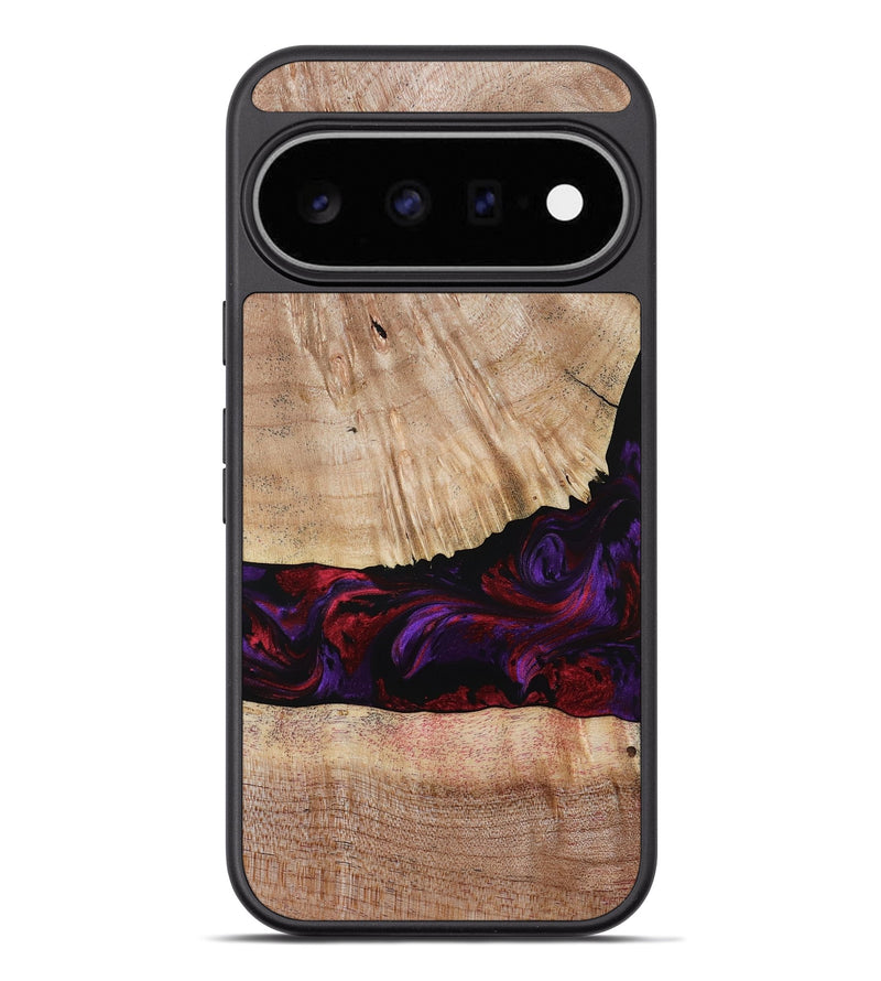 Pixel 11 Pro XL Wood Phone Case - Sampson (Purple, 785884)
