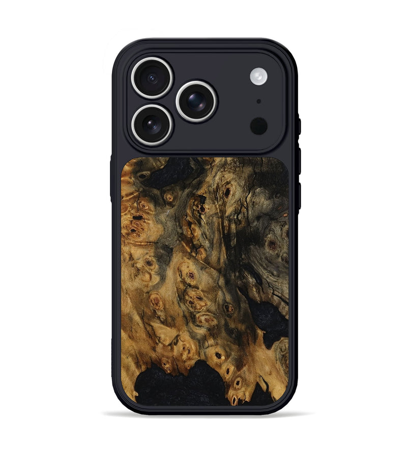 iPhone 17 Pro Wood Phone Case - Camila (Wood Burl, 786000)