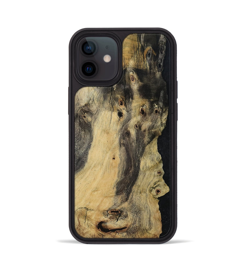 iPhone 12 Wood Phone Case - Josiah (Wood Burl, 786002)
