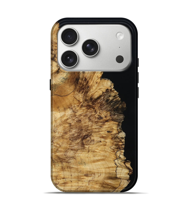 iPhone 17 Pro Wood Live Edge Phone Case - Callie (Wood Burl, 786198)
