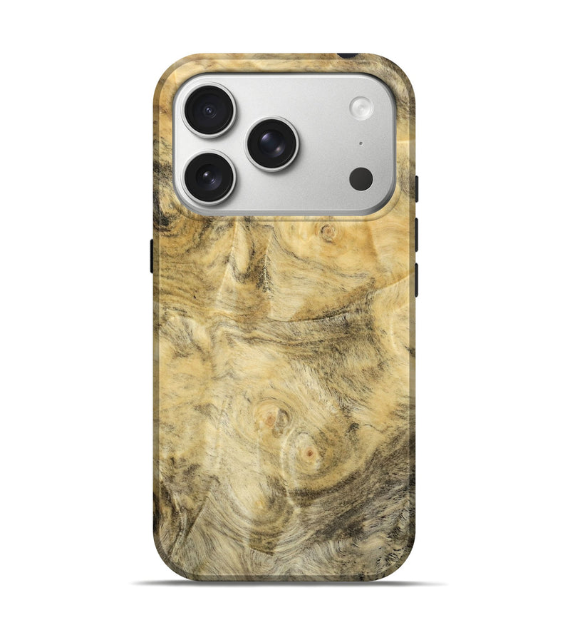 iPhone 17 Pro Wood Live Edge Phone Case - Artis (Wood Burl, 786199)