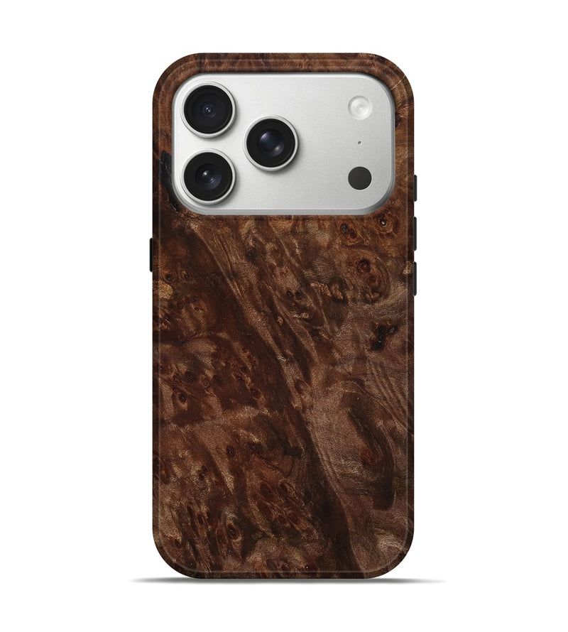 iPhone 17 Pro Wood Live Edge Phone Case - Herbert (Wood Burl, 786209)