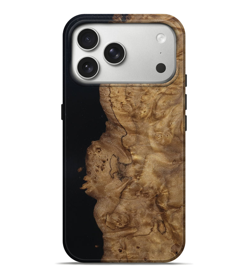 iPhone 17 Pro Max Wood Live Edge Phone Case - Onie (Wood Burl, 786217)