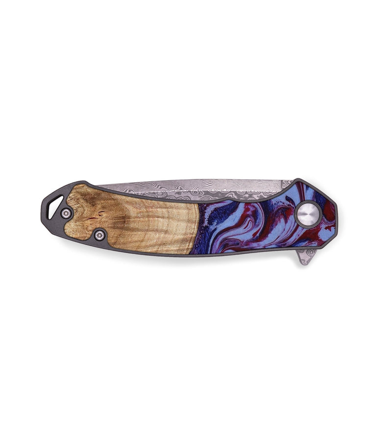 EDC Wood Pocket Knife - Reid (Red, 786230)