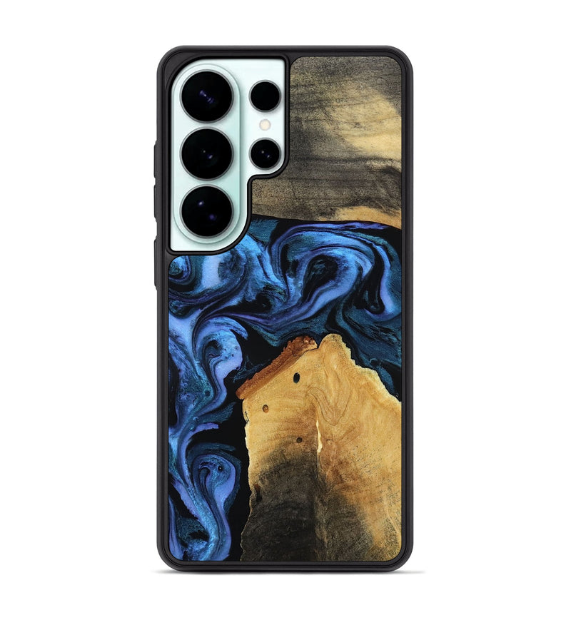 Galaxy S26 Ultra Wood Phone Case - Akeem (Blue, 786311)