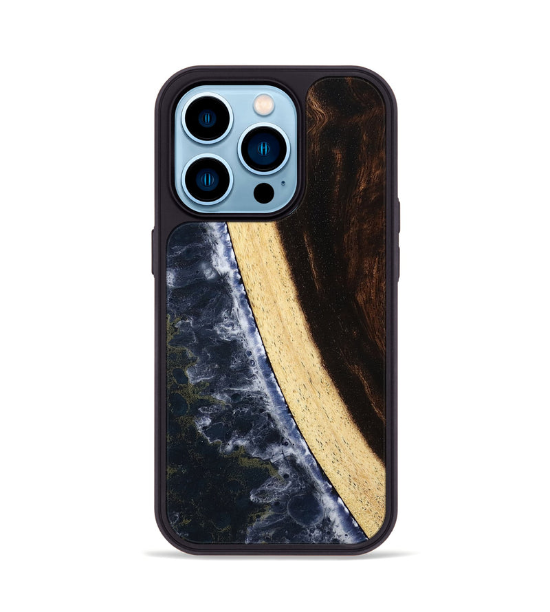 iPhone 14 Pro Wood Phone Case - Jazmyne (Coastal, 786321)