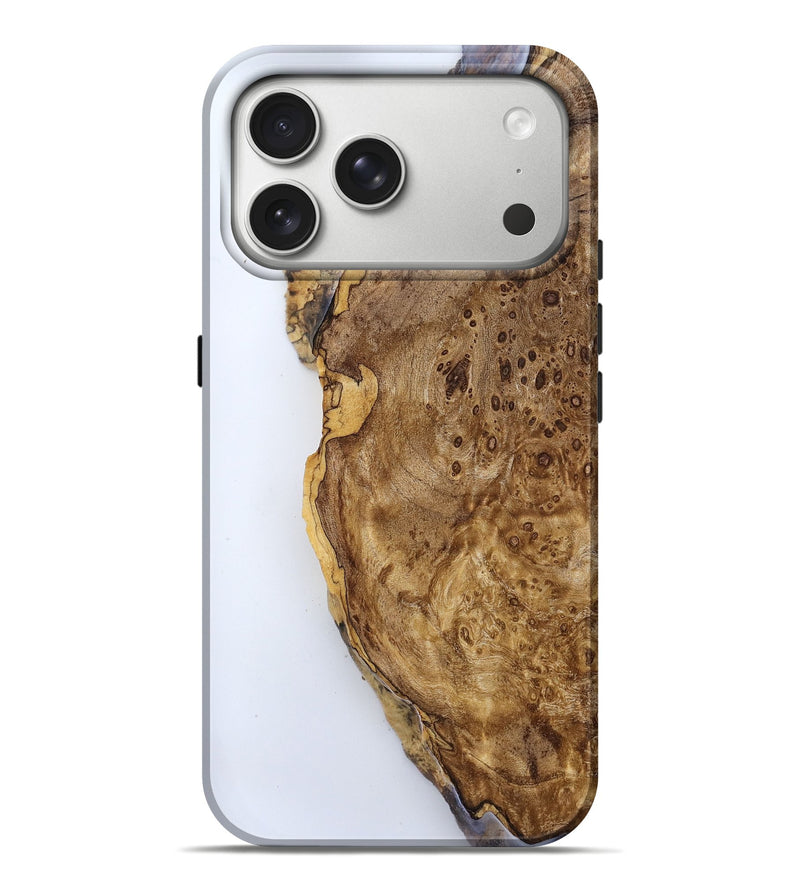 iPhone 17 Pro Max Wood Live Edge Phone Case - Albina (Clear, 786416)