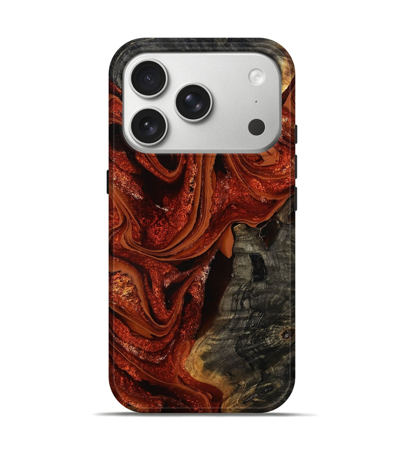 iPhone 17 Pro Wood Live Edge Phone Case - Irwin (Ombre, 786430)