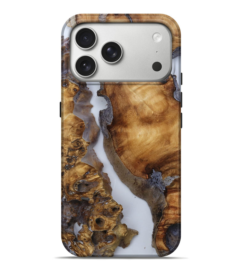 iPhone 17 Pro Max Wood Live Edge Phone Case - Alta (Clear, 786433)