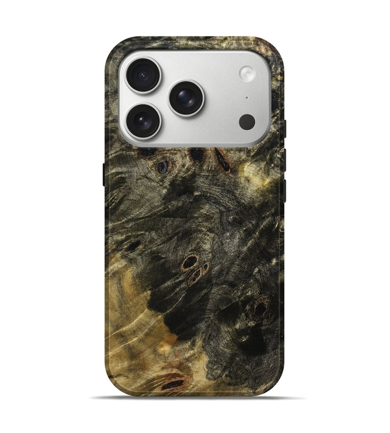 iPhone 17 Pro Wood Live Edge Phone Case - Hayden (Wood Burl, 786437)