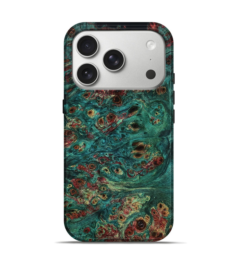 iPhone 17 Pro Wood Live Edge Phone Case - Sky (Wood Burl, 786449)