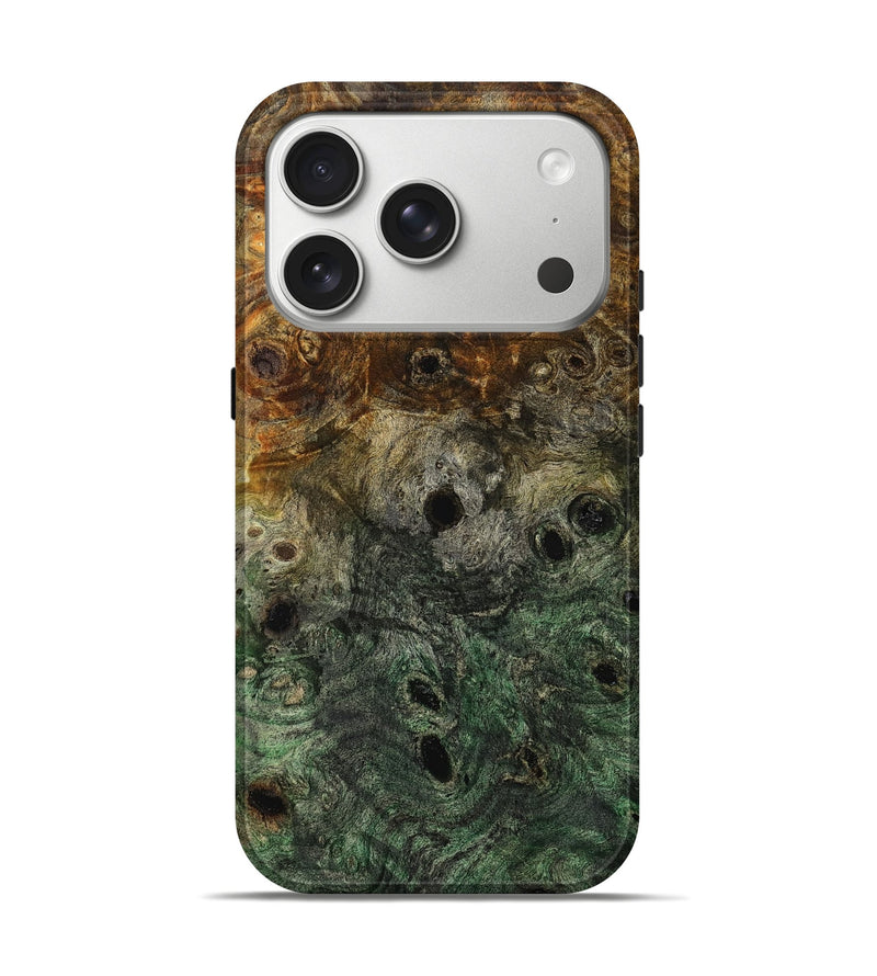 iPhone 17 Pro Wood Live Edge Phone Case - Alden (Wood Burl, 786458)