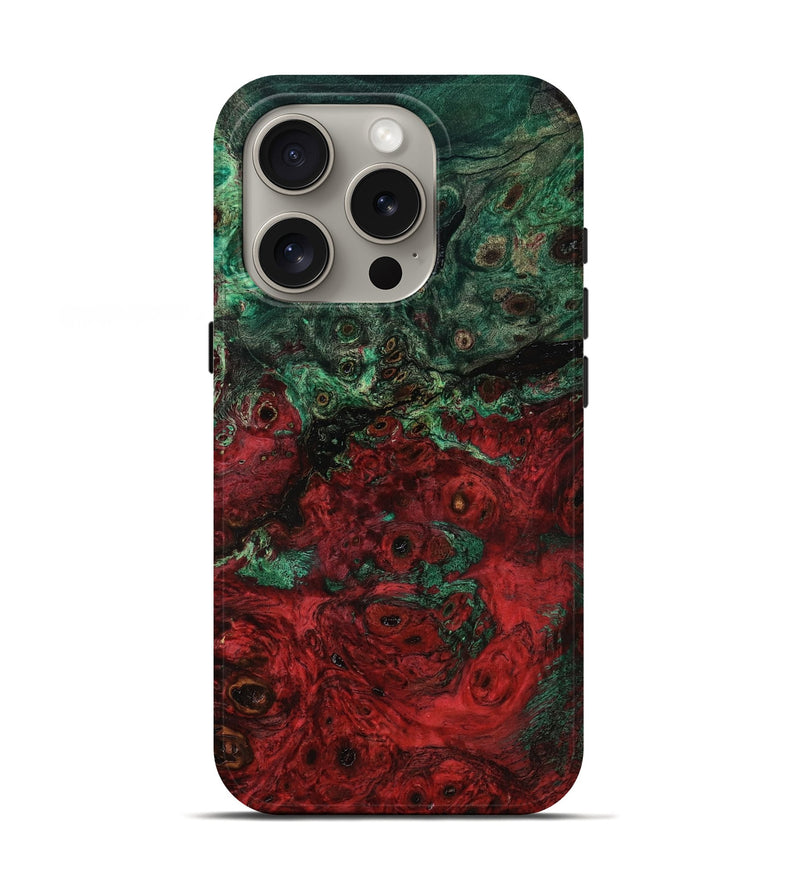 iPhone 16 Pro Wood Live Edge Phone Case - Wyatt (Wood Burl, 786459)