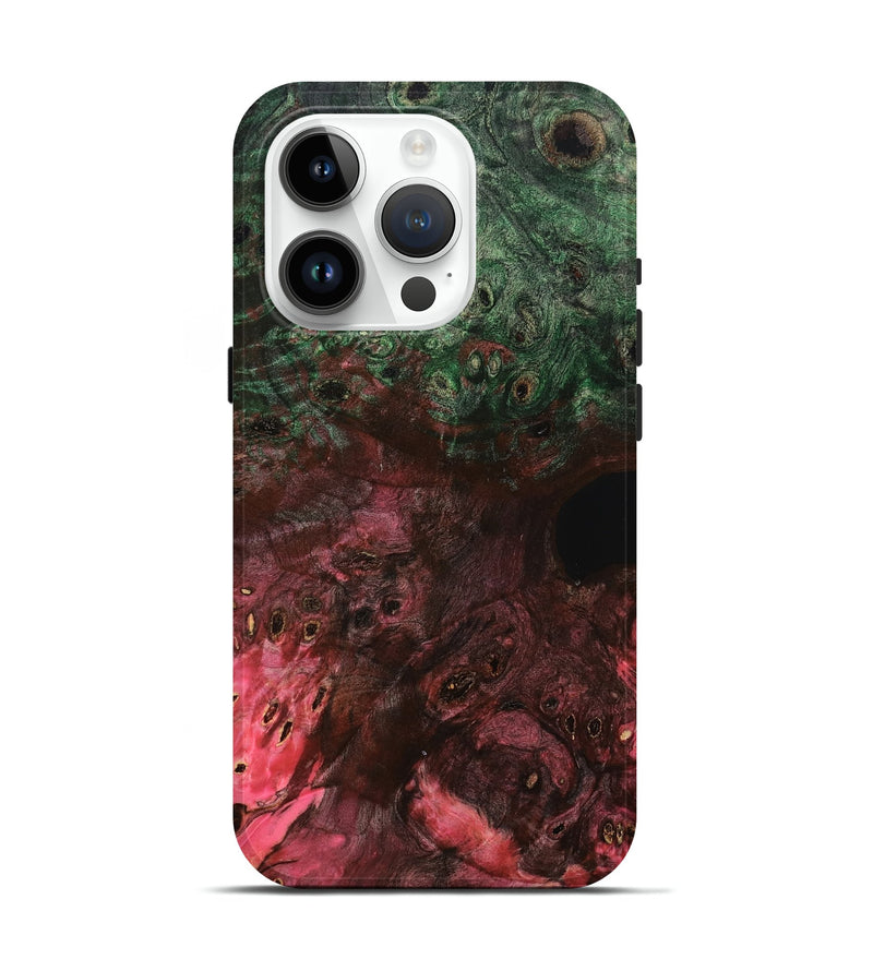 iPhone 15 Pro Wood Live Edge Phone Case - Brent (Wood Burl, 786463)