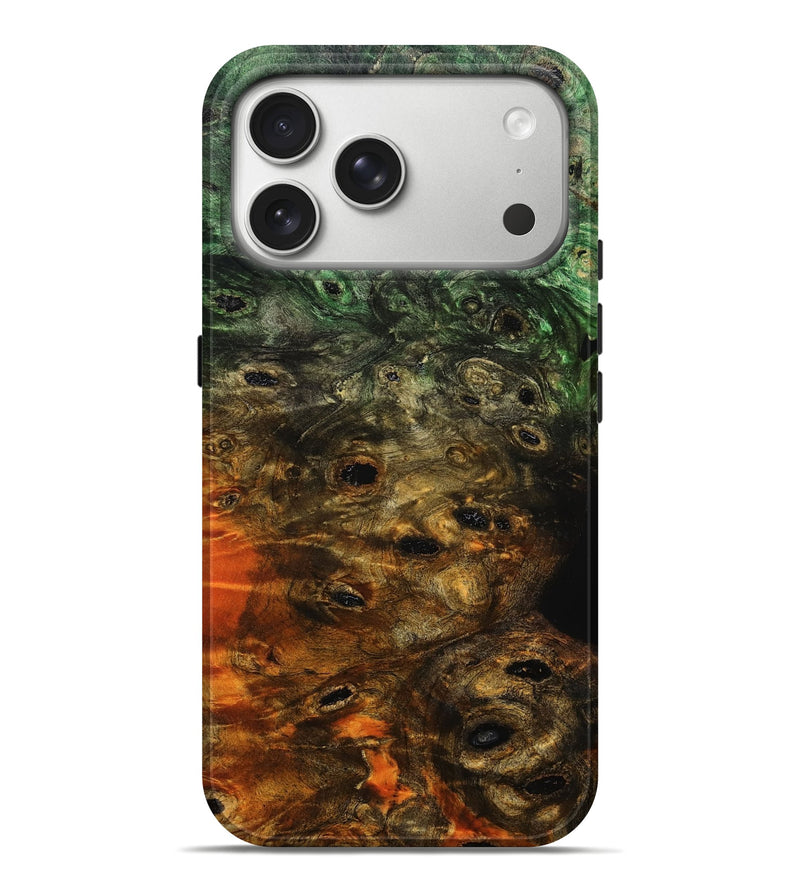 iPhone 17 Pro Max Wood Live Edge Phone Case - Hugo (Wood Burl, 786465)