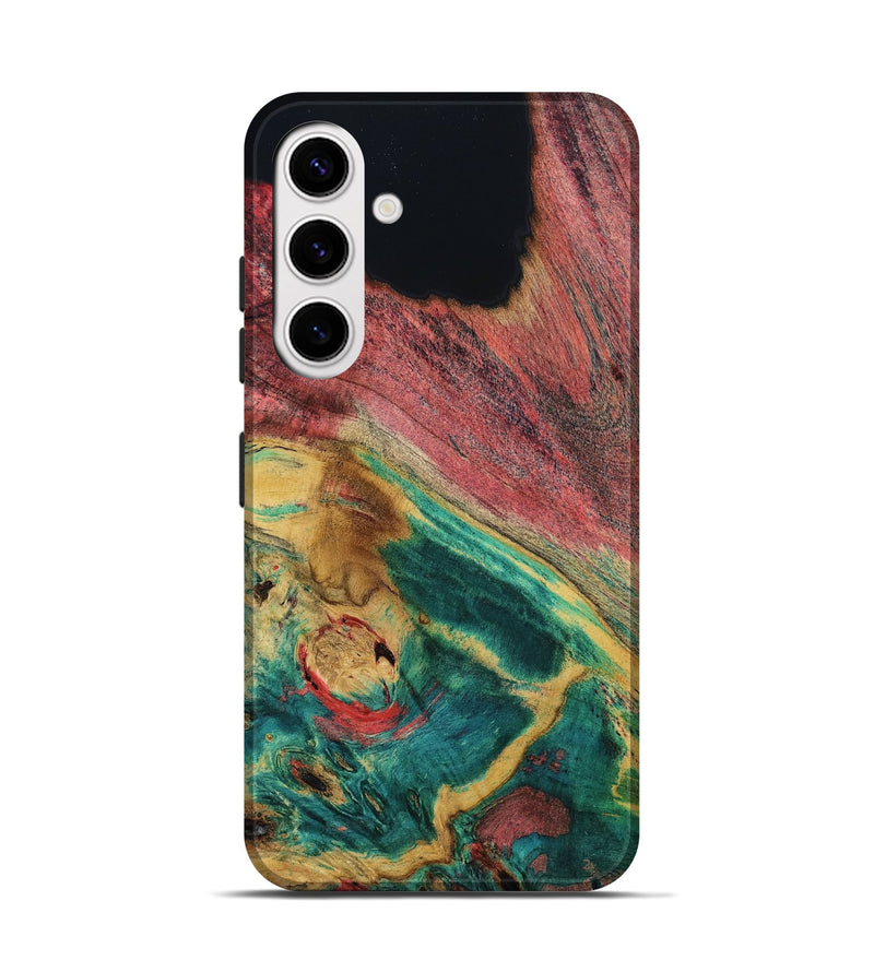 Galaxy S25 Wood Live Edge Phone Case - Dewey (Wood Burl, 786467)