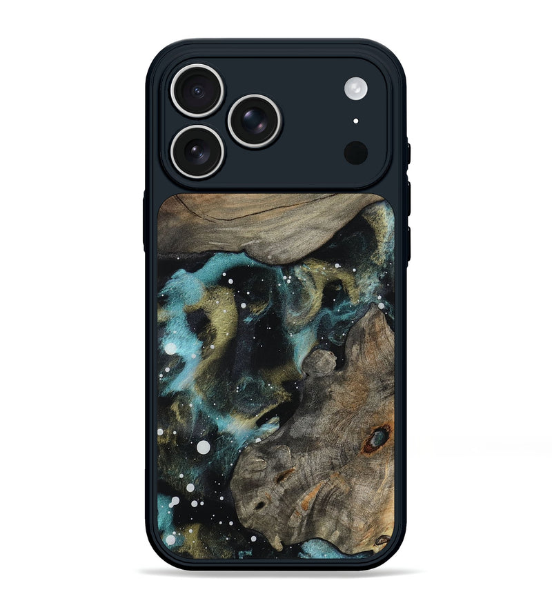 iPhone 17 Pro Max Wood Phone Case - Mertie (Cosmos, 786546)