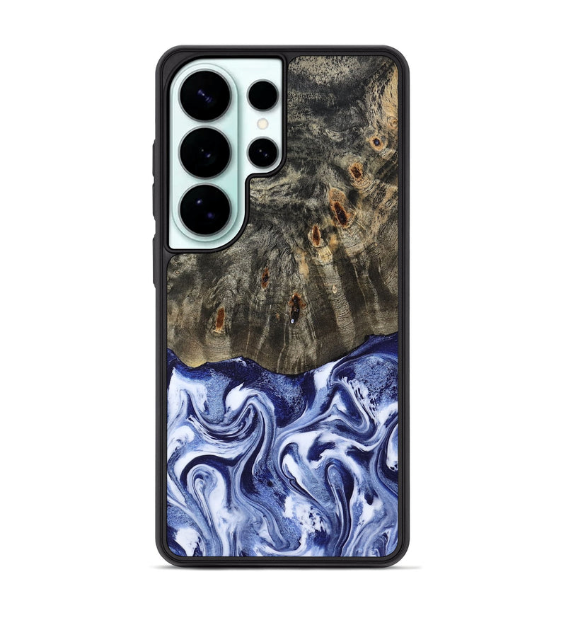 Galaxy S26 Ultra Wood Phone Case - Darin (Blue, 786562)