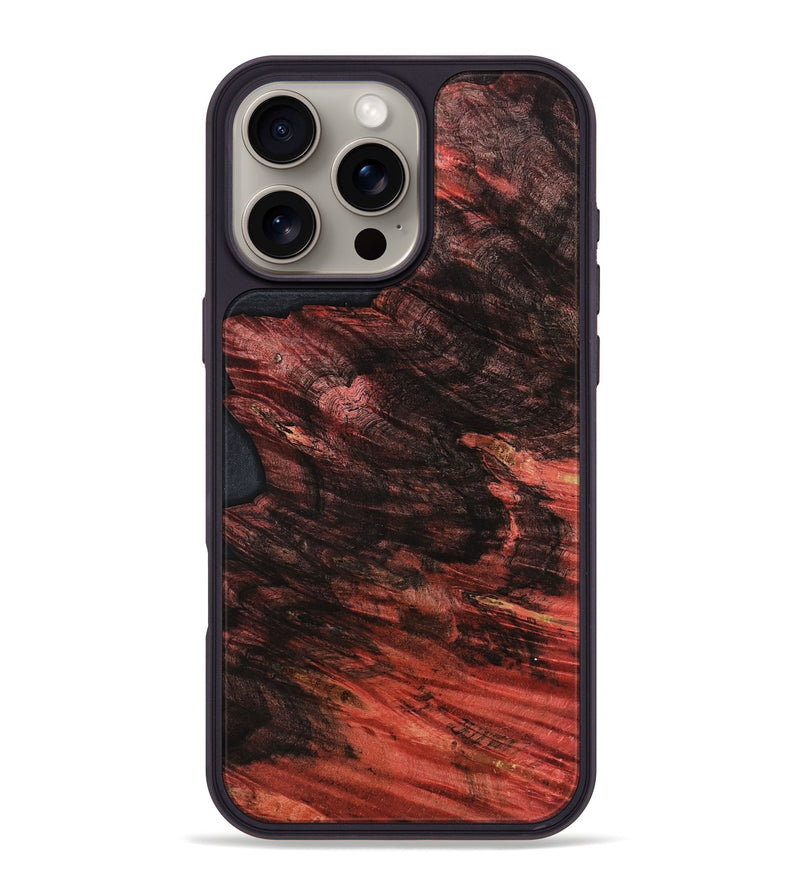 iPhone 16 Pro Max Wood Phone Case - Matie (Wood Burl, 786593)