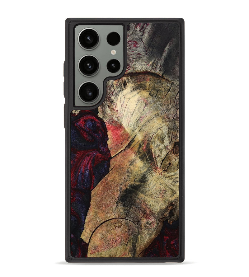 Galaxy S23 Ultra Wood Phone Case - Elwood (Red, 786657)