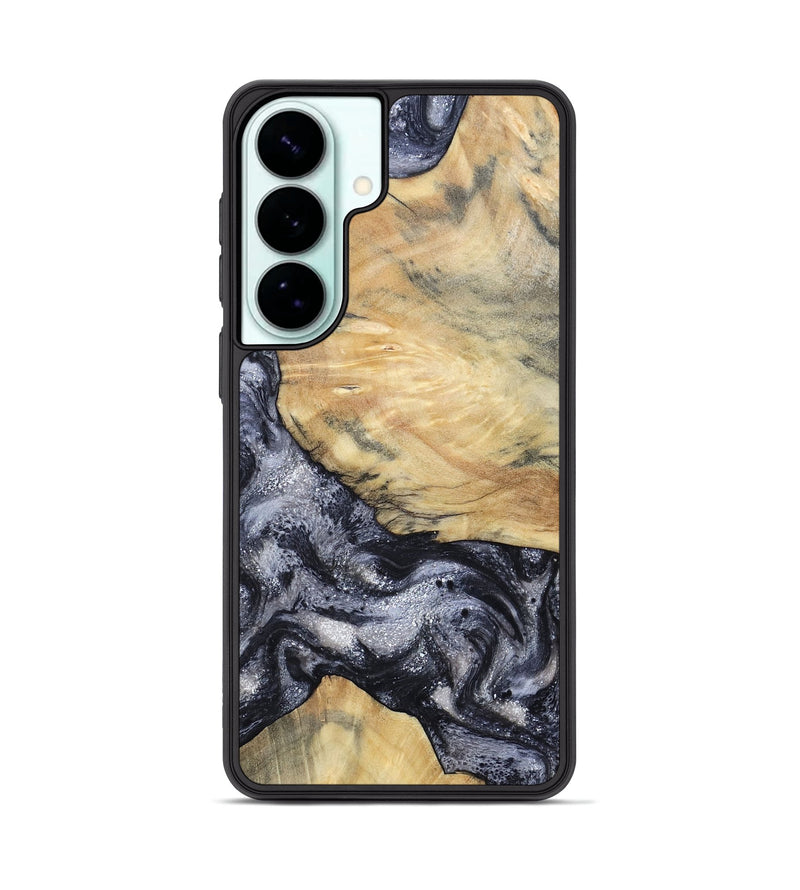 Galaxy S26 Plus Wood Phone Case - Kaaren (Black & White, 786665)