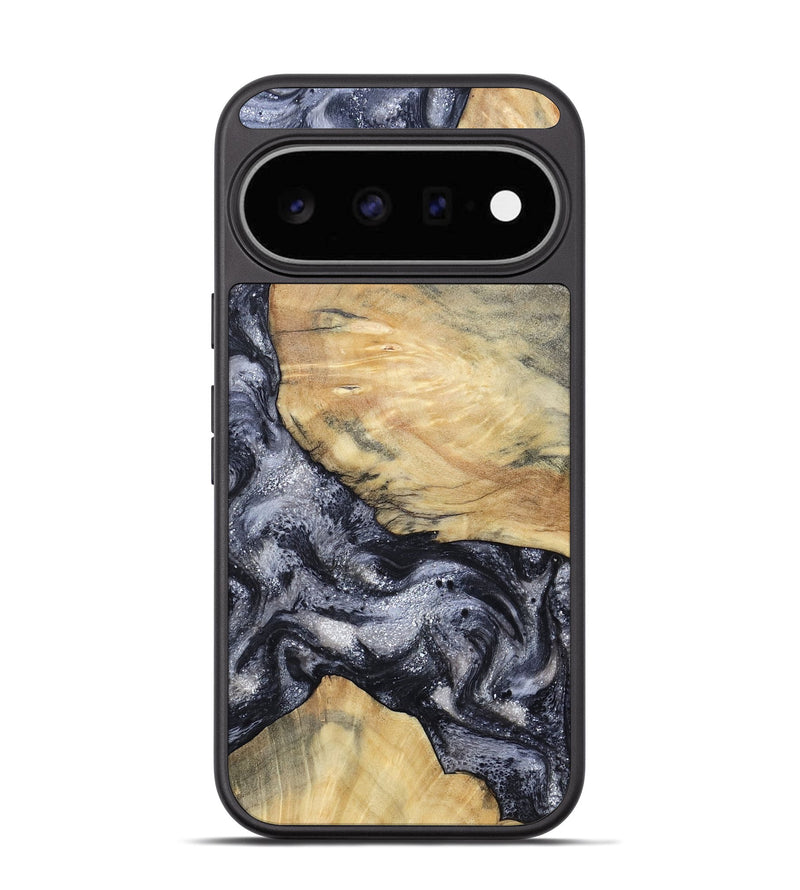 Pixel 11 Wood Phone Case - Kaaren (Black & White, 786665)