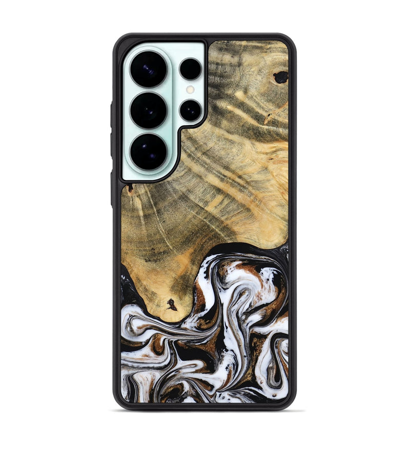 Galaxy S26 Ultra Wood Phone Case - Lacy (Black & White, 786668)
