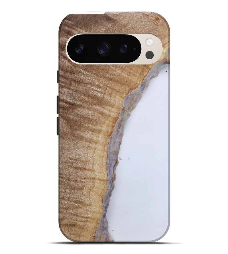 Pixel 10 Pro XL Wood Live Edge Phone Case - Rhys (Clear, 786755)